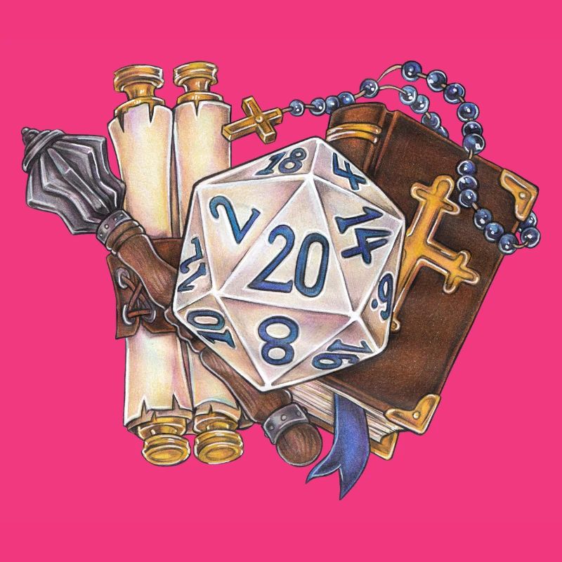 Clerc de dés de table RPG D20 Cadeau