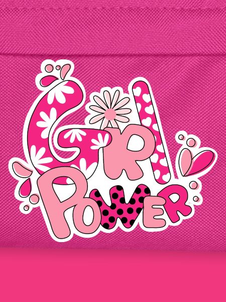 Mädchen-Flower-Power