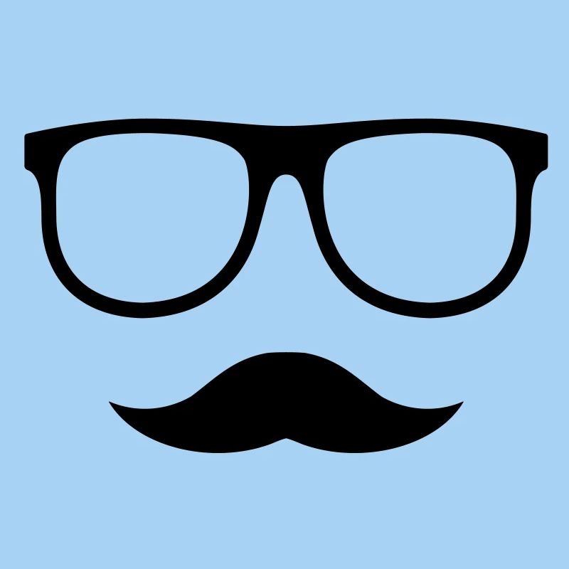 Mustache glasses