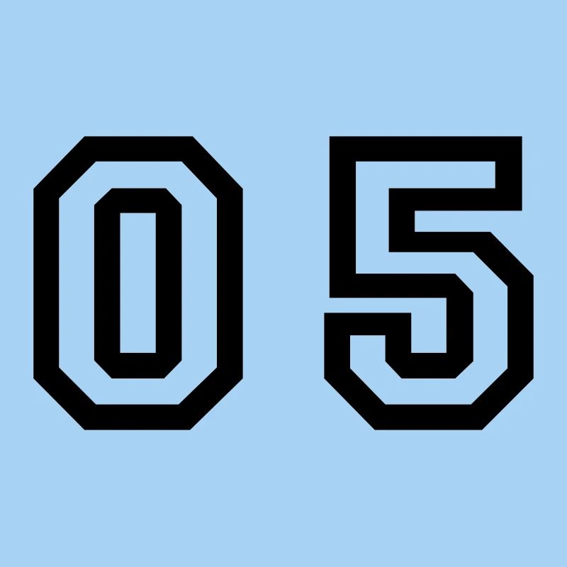 Nummer - 05 - null fünf