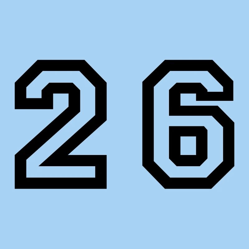 Number - 26 - Twenty Six