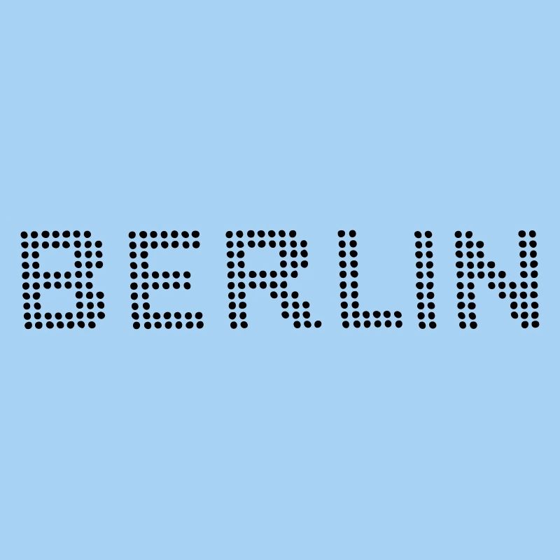 BERLIN Dot font