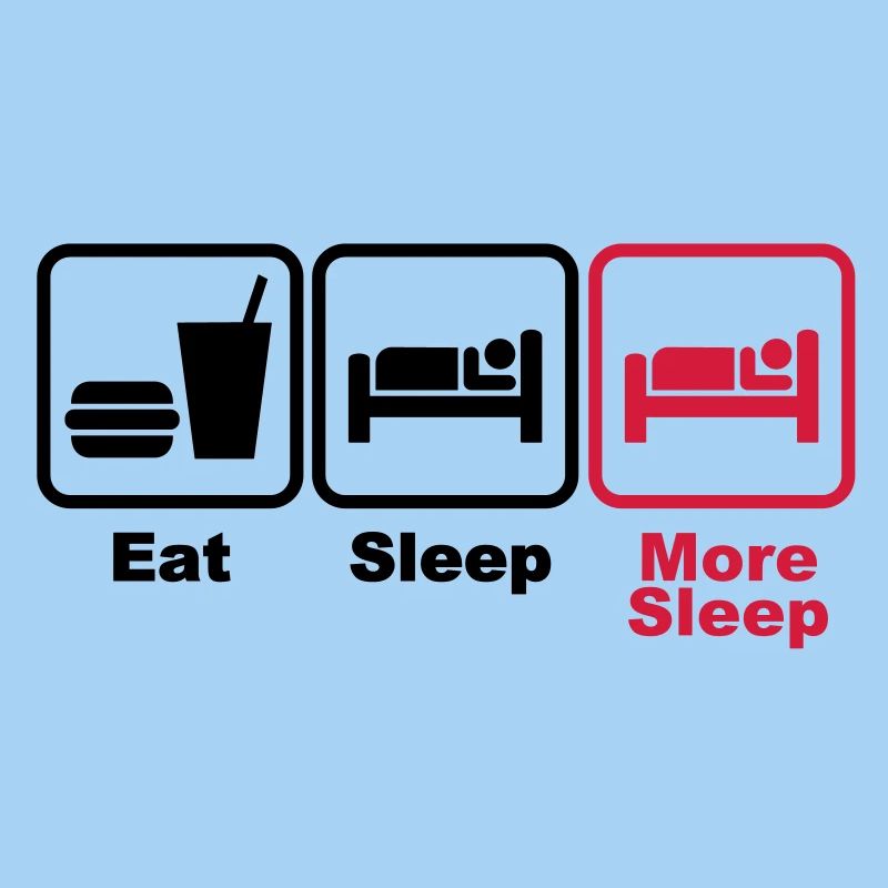 manger, dormir, plus 2c du sommeil