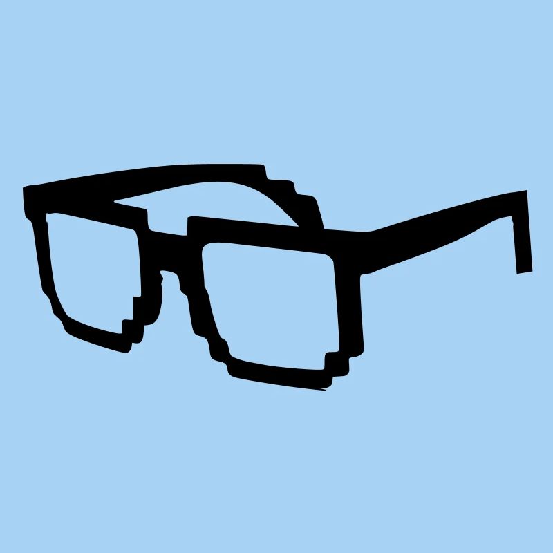 Nerd Brille Pixel