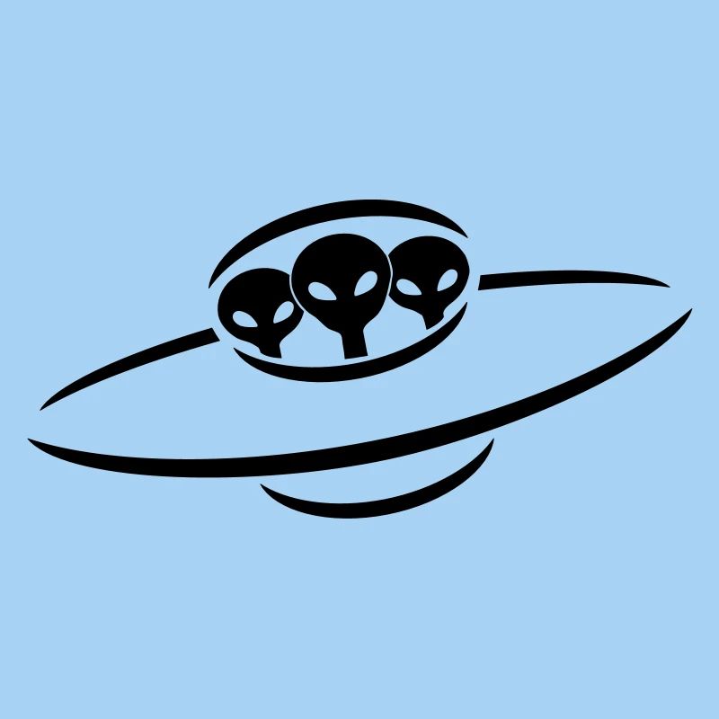 3 alien UFO space ship