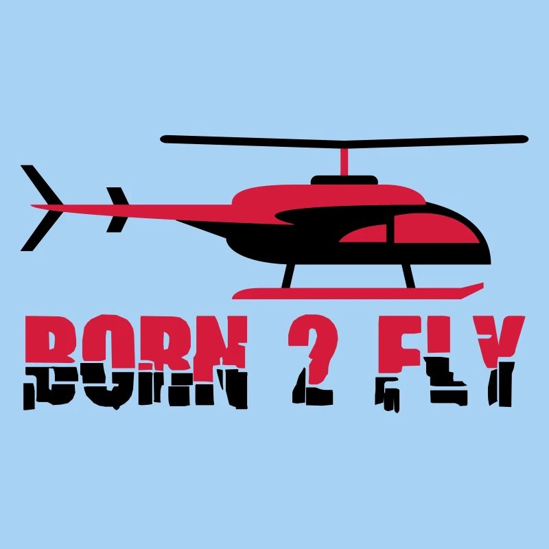 Né à voler Design Heli Cool