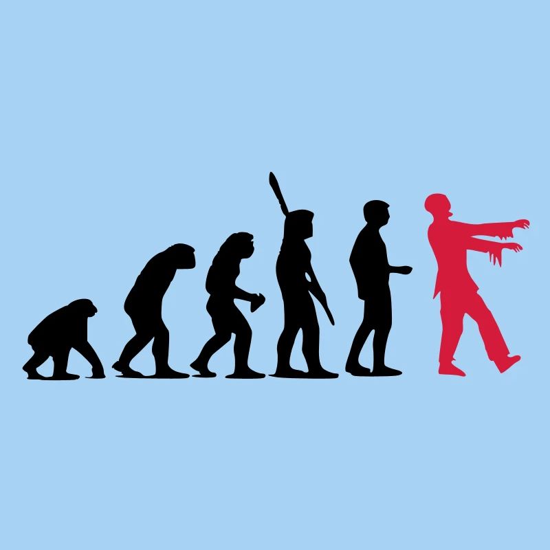 Zombie Evolution (zweifarbig)