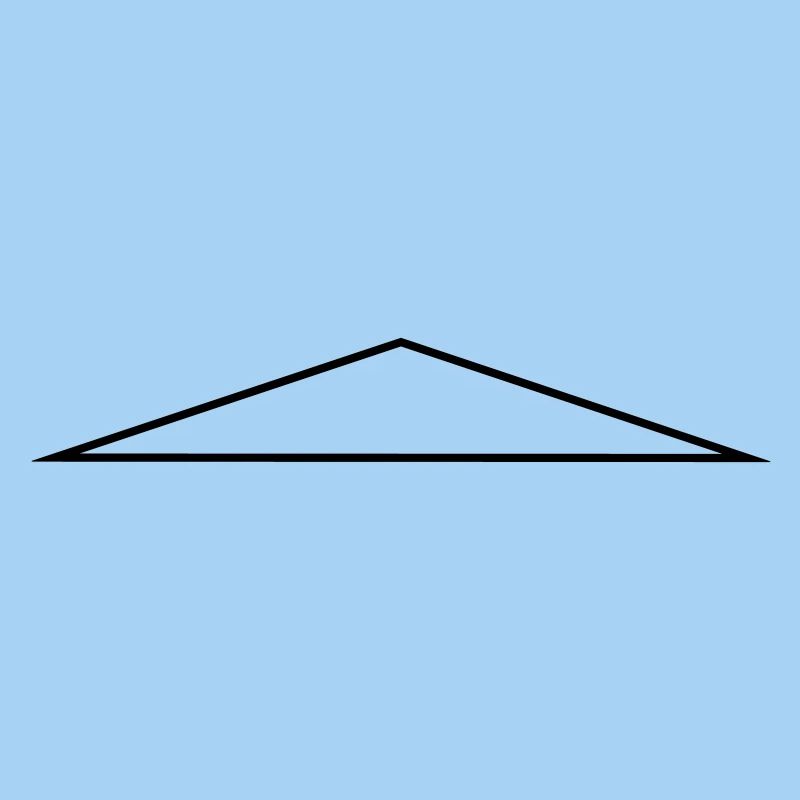 delta / / isosceles / / flat / / frame