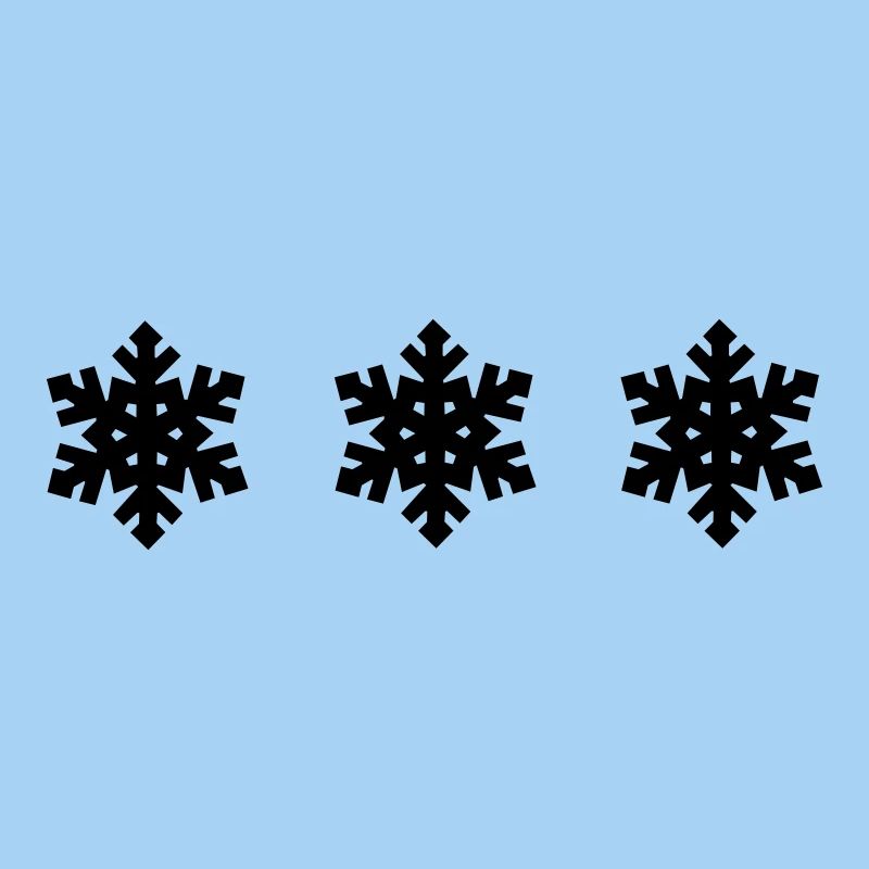 Flocons de neige - Noël