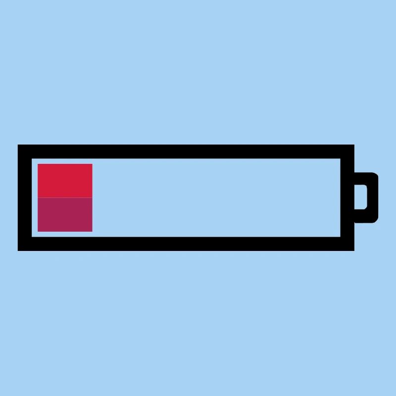 Leere Batterie
