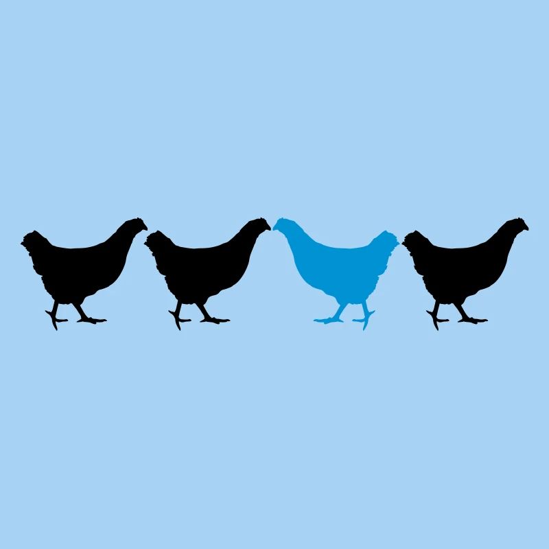 Être différent Huhn