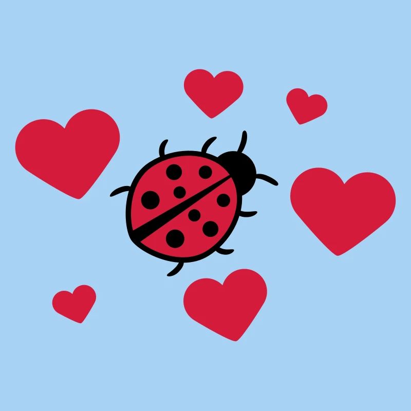 Petite coccinelle doux mignon