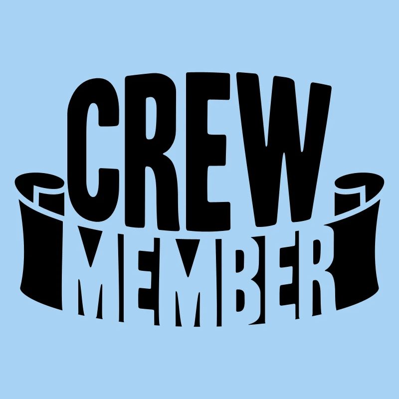 Cool Crew Member Banner Logo