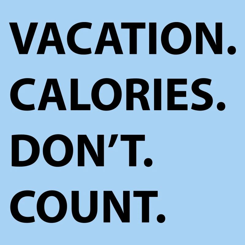 Vacation calories
