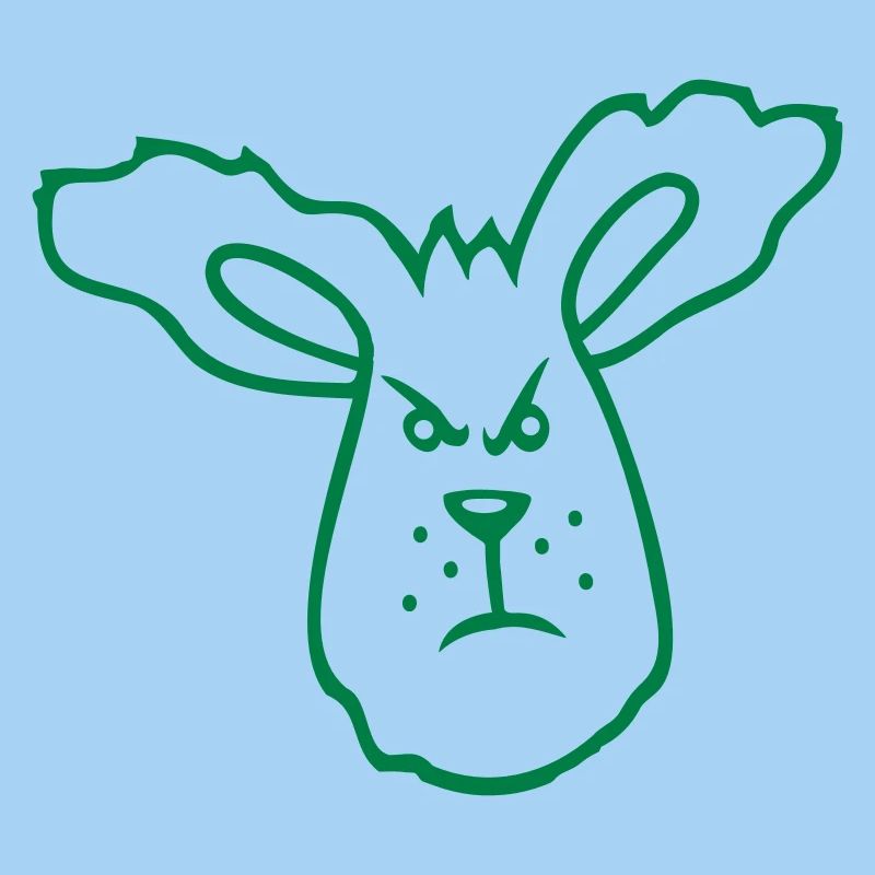 Bunny Angry Evil Naughty Aggressive Hate Frustration Anger