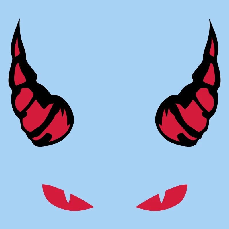 horn devil eye mocking feroce 1910