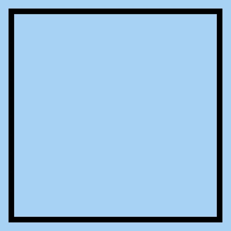 Math symbol - square