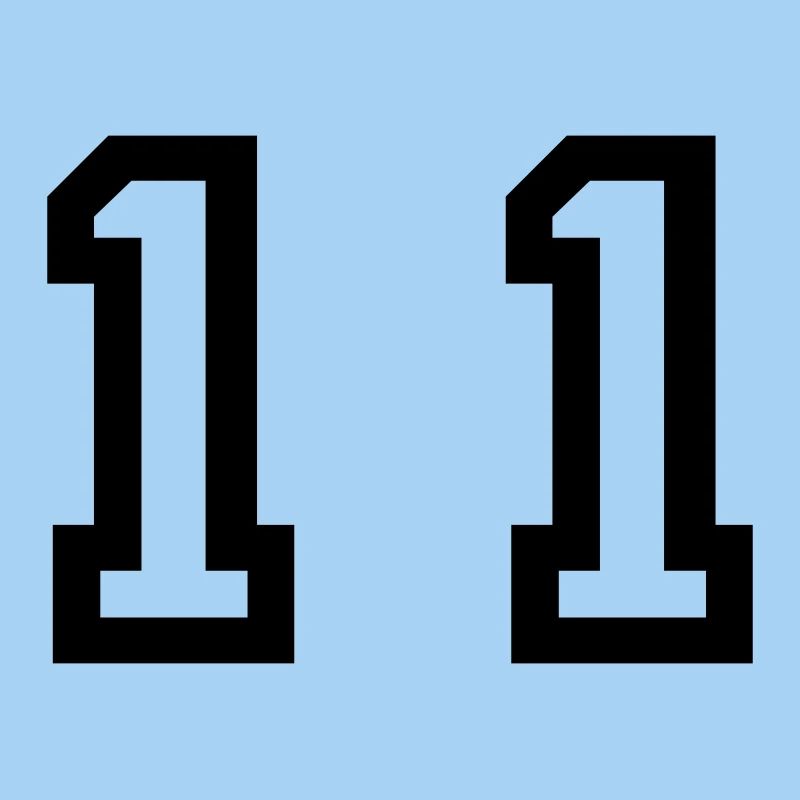 number - 11 - eleven