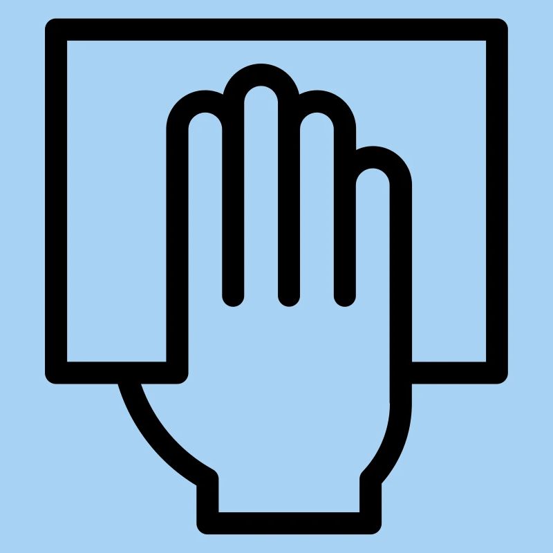 Hand mit Stimmzettel