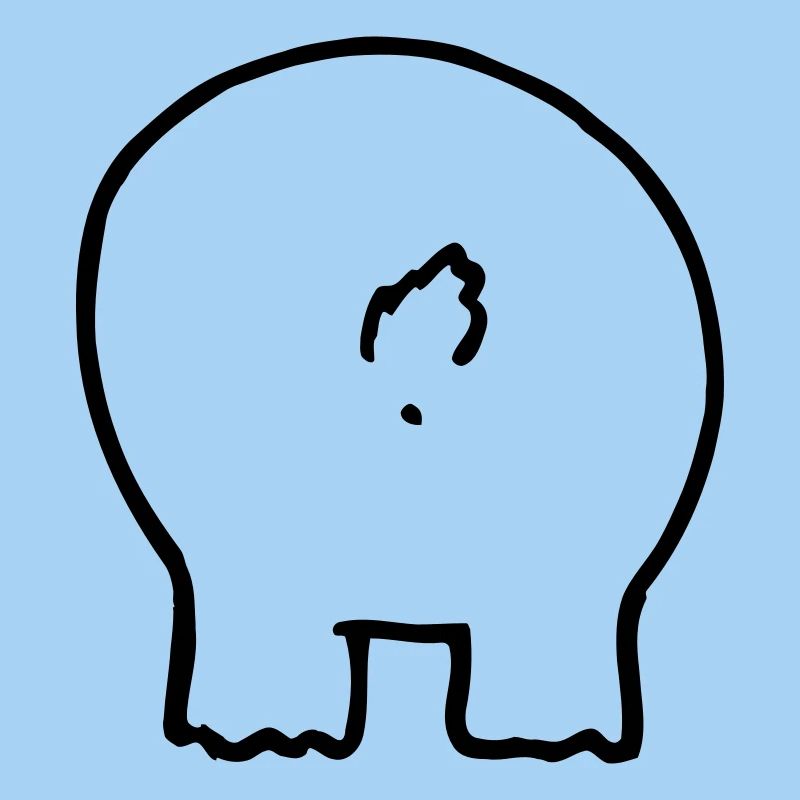Bear printed 2 sides