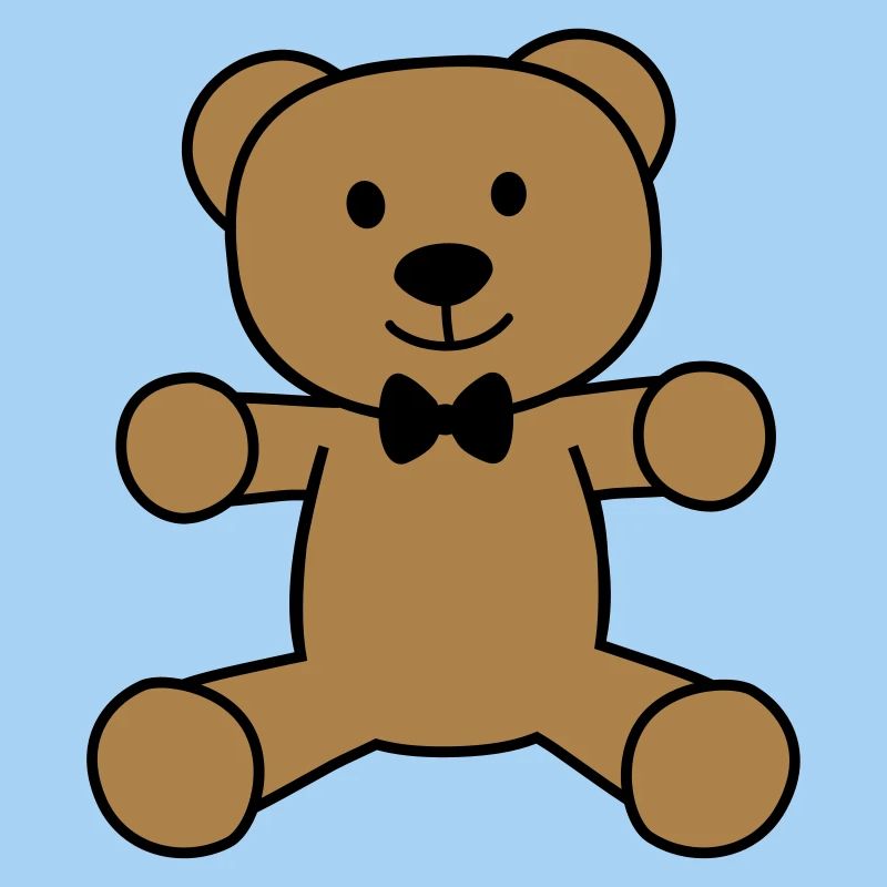 Teddybär mit Fliege