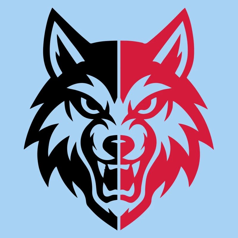 Logo de la tête de loup