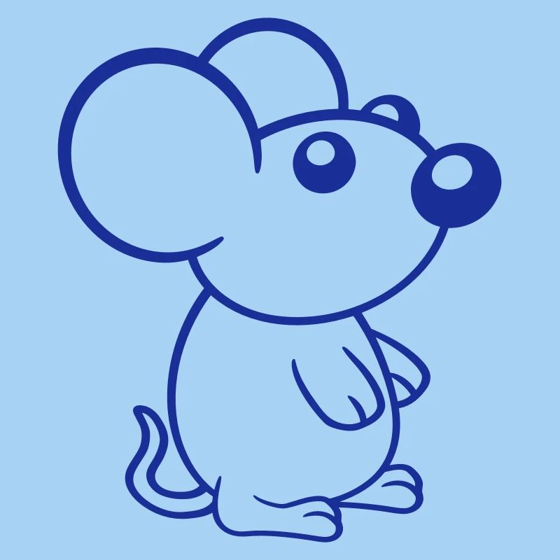Mouse Mouse Cute Little Rat Rodent Friendly