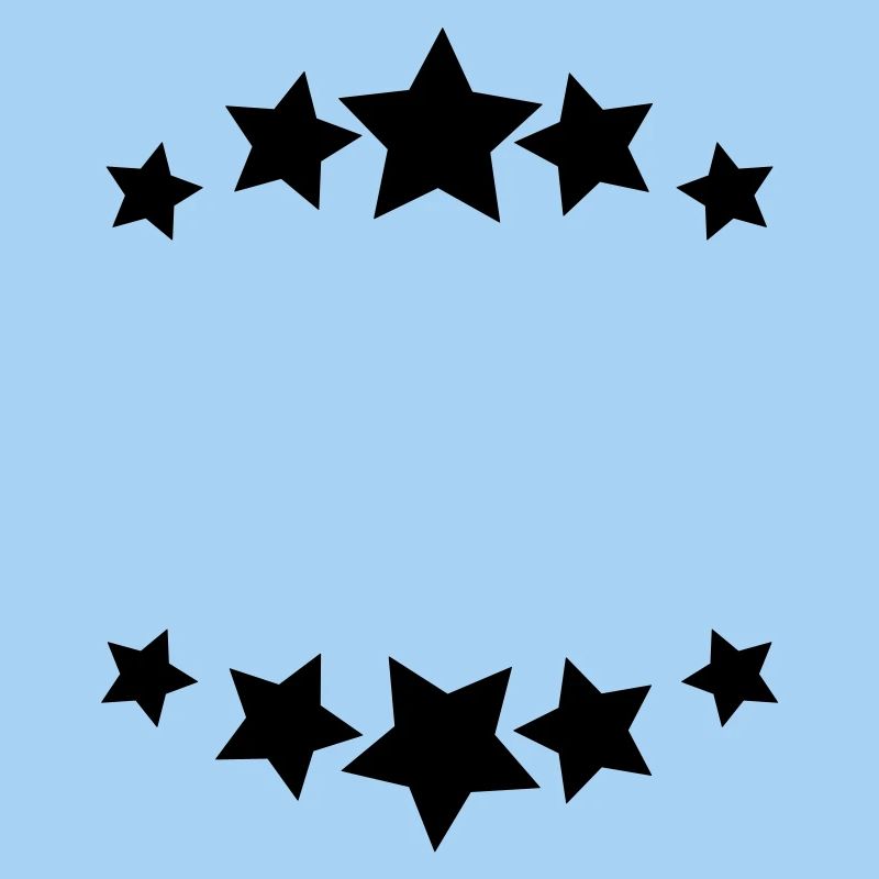 Sterne //Emblem //Textfeld //Logo //Symbol //Bogen