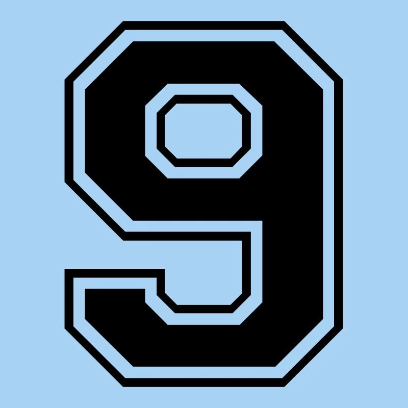 9, nine, number, number