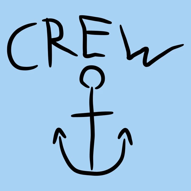 Crew Anchor Comic Logo