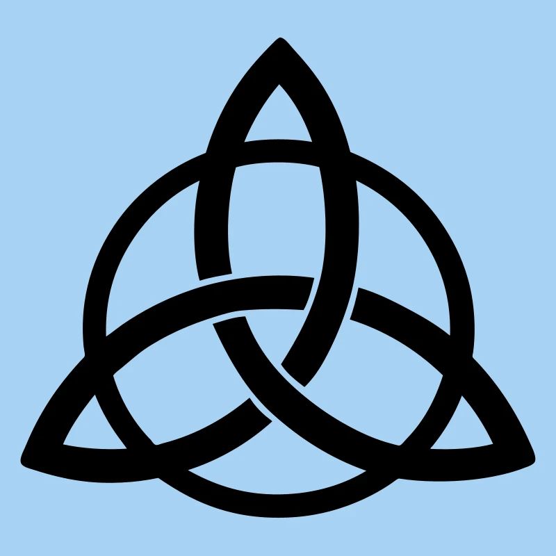 triquetra intertwined symbol Celtic neopaganism
