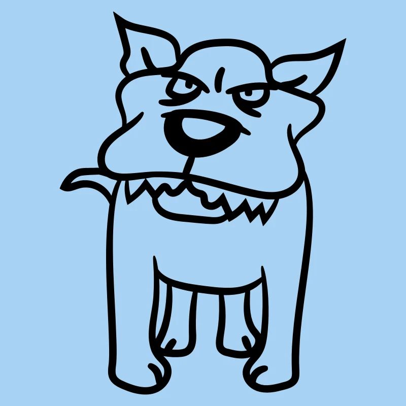 Dog, Monster, Evil, , Wolf, Sharp Teeth