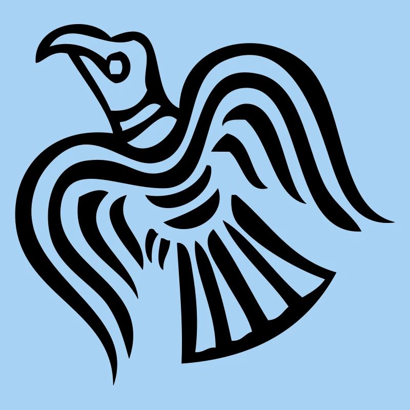 Wikinger Rabe Hugin