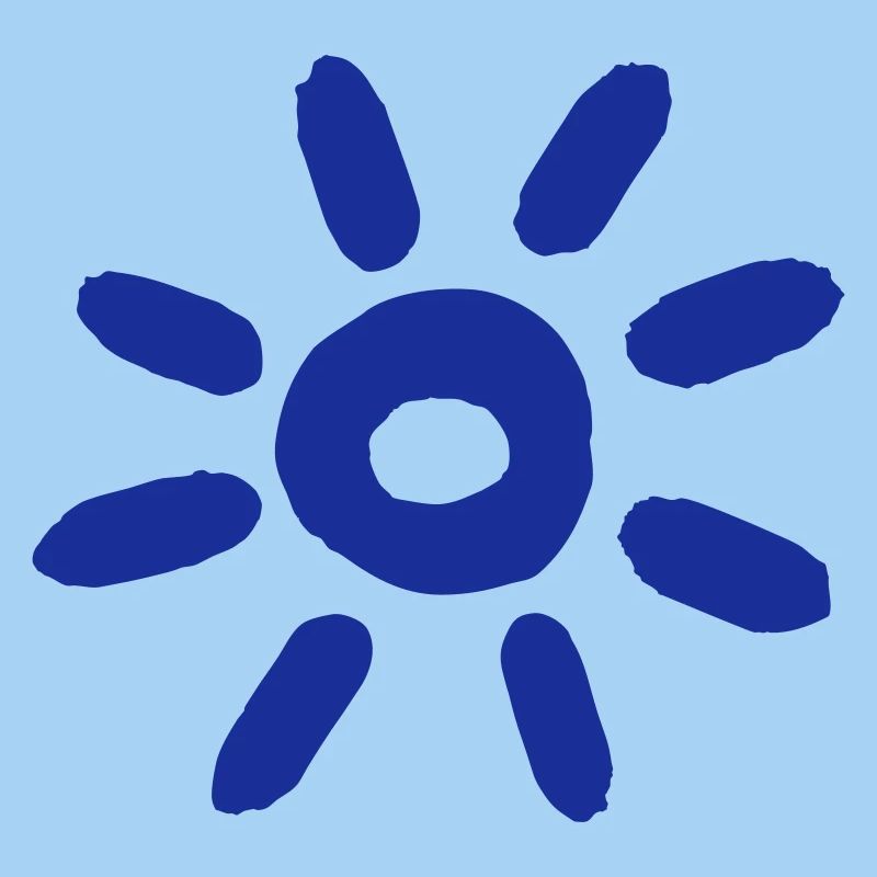 Soleil bleu