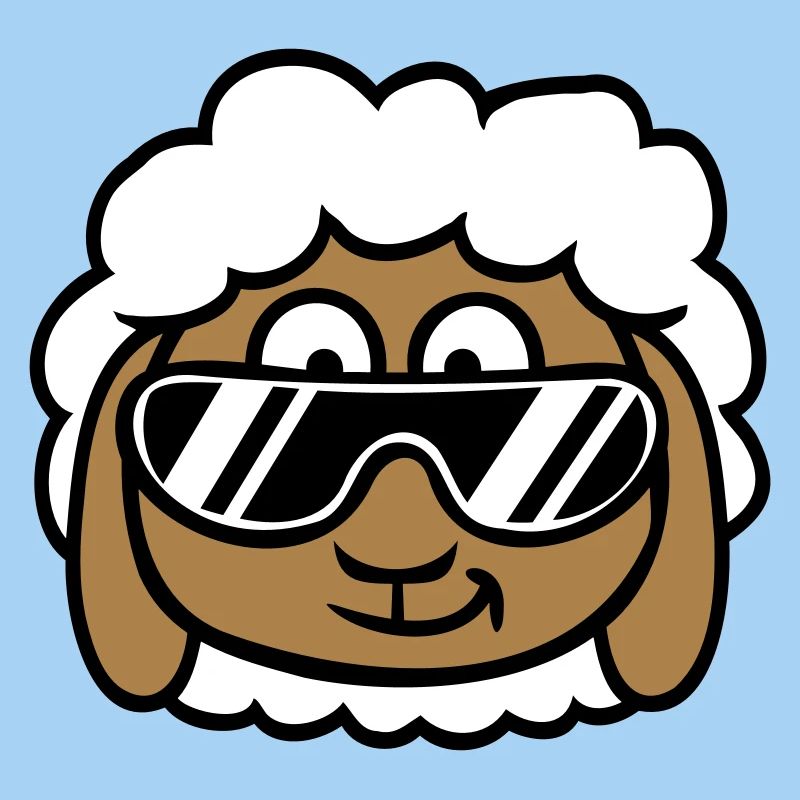 Sheep Sunglasses Party Sheep Lamb Cool Head