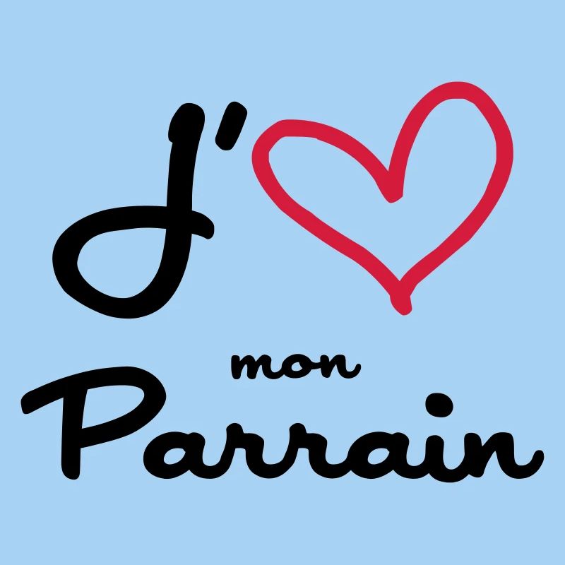 J'aime mon Parrain / Naissance / Bébé / Baptême