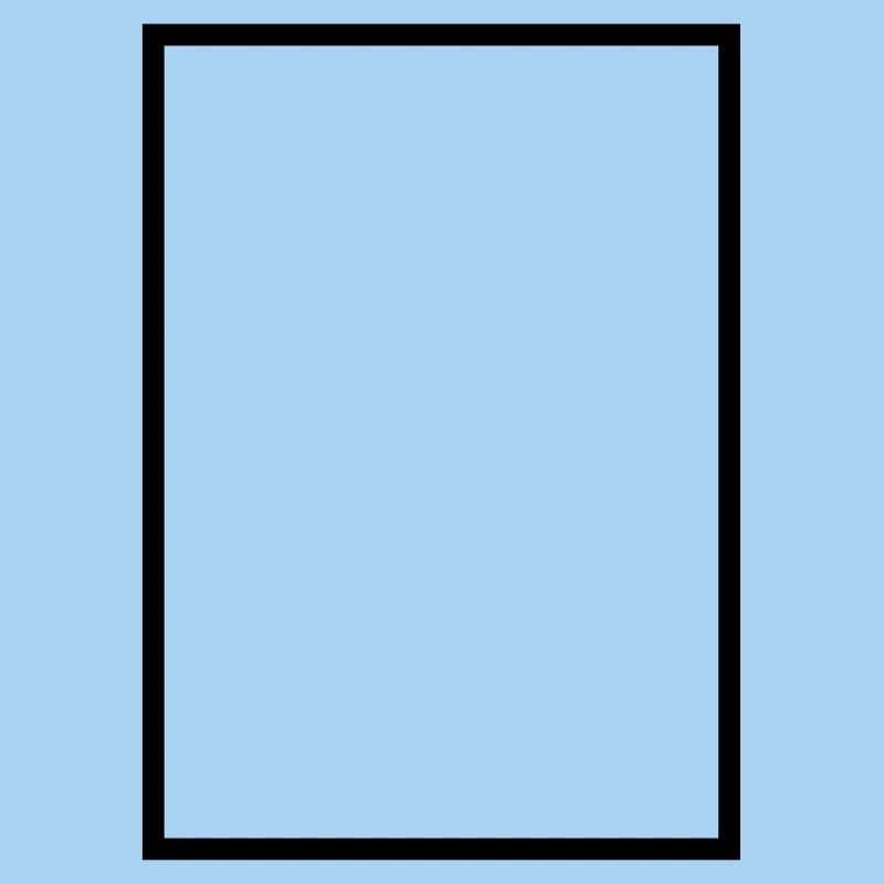 Mathématiques - icône rectangle