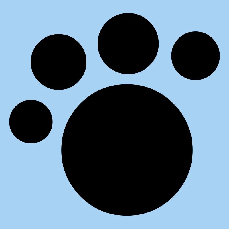 kids paw print