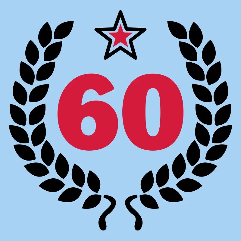 60 - Sechzig - Birthday - runder Geburtstag