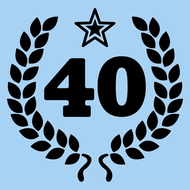 40 - Vierzig - Birthday - runder Geburtstag
