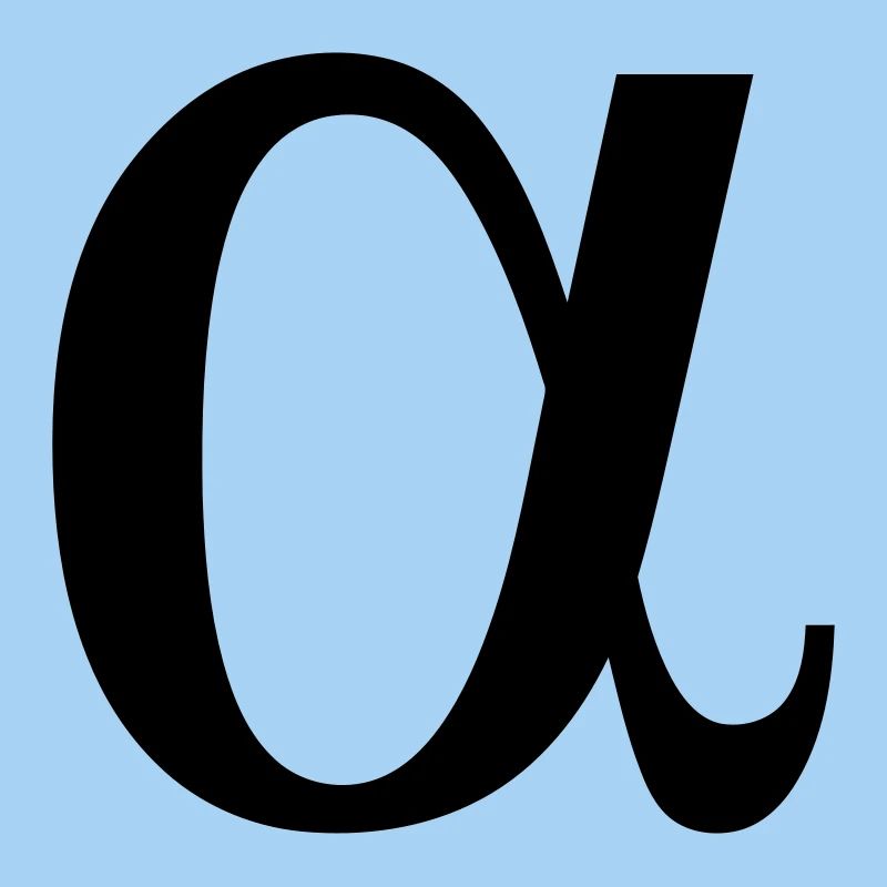 alpha greek letter