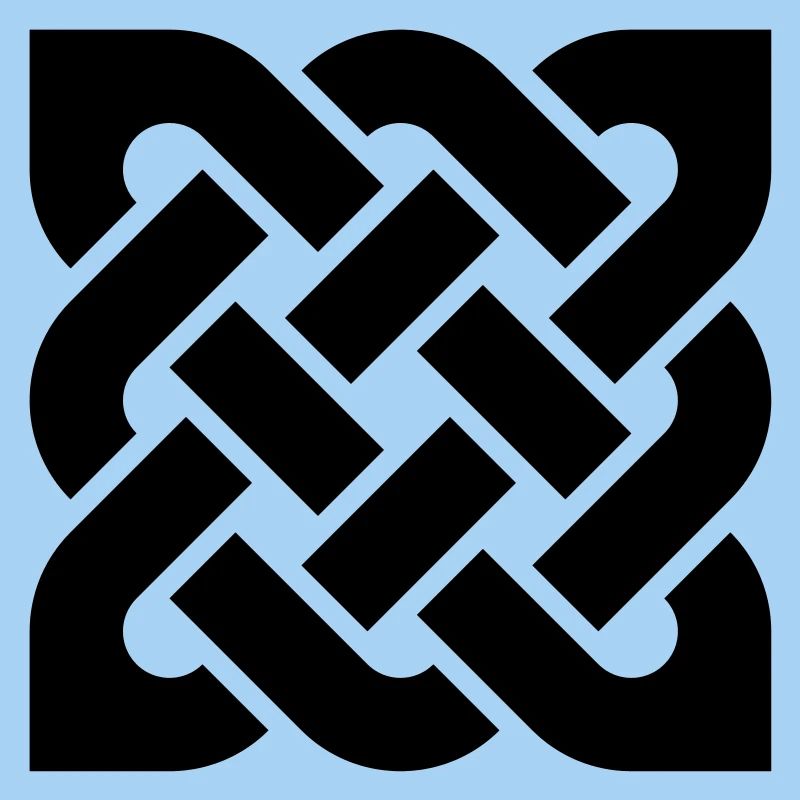 Celtic Square Knot - solid