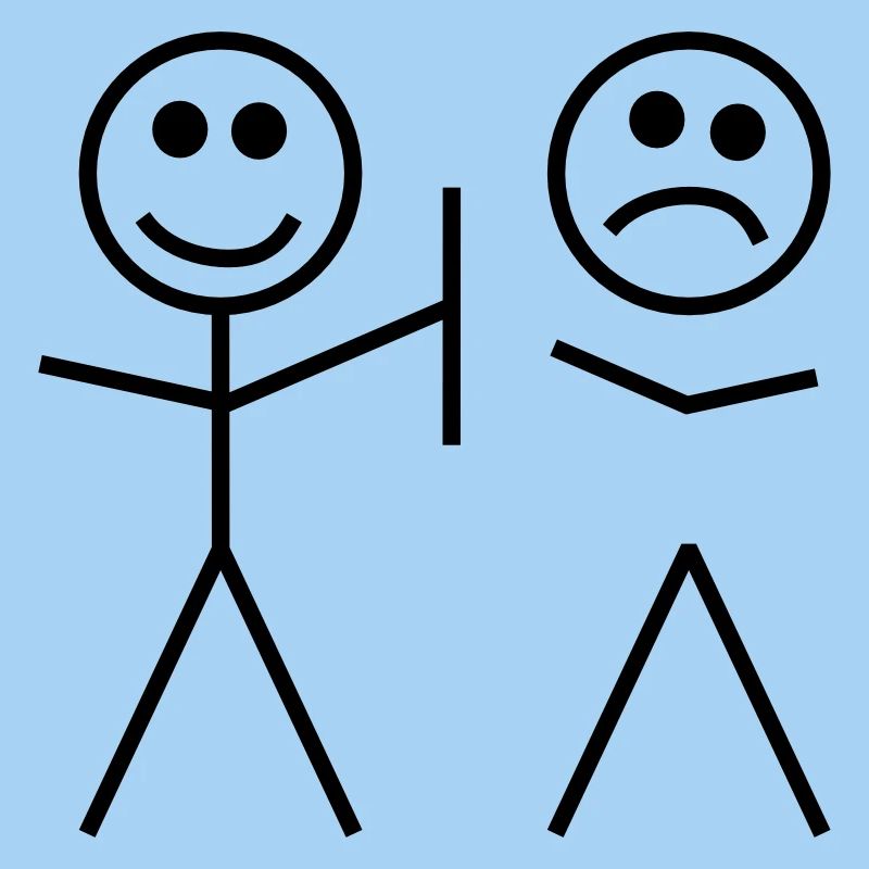 Wicked stick figure humor