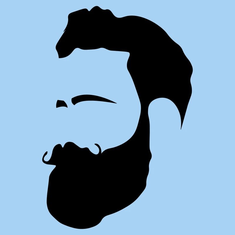 Mann mit Bart