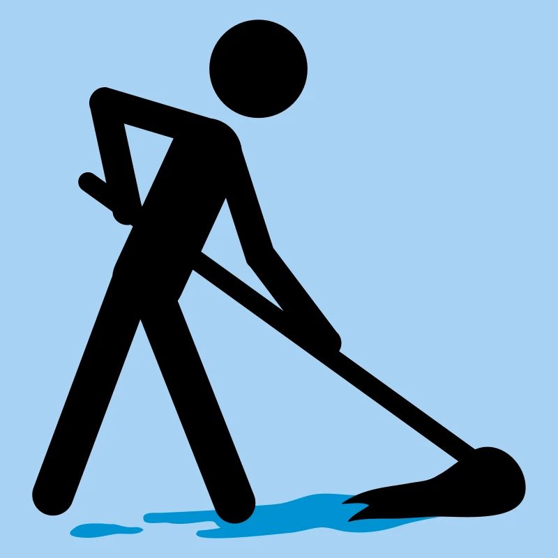 Cleaning The Floor