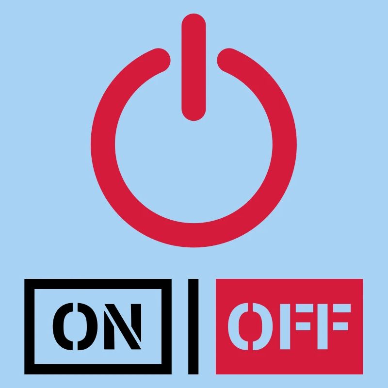 Off On Power Schalter Design