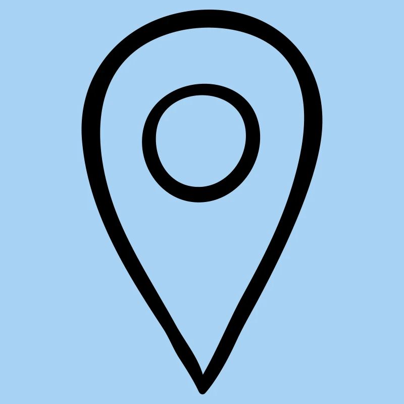 Map spot logo