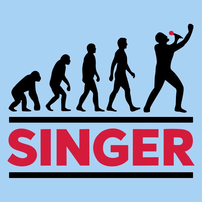 Chanteur Évolution Musique Scène