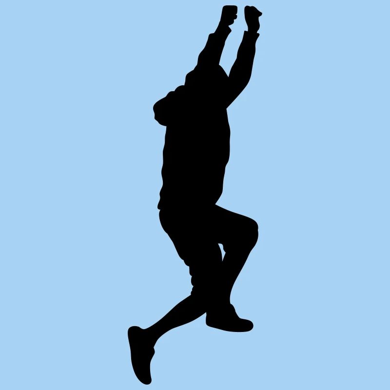 Man body Silhouette vector design