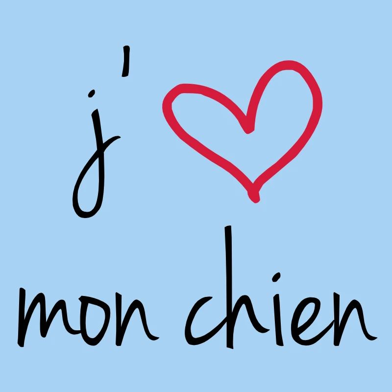 j'aime mon chien